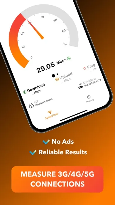 Fast Internet Speed Test Now Ekran Görüntüleri