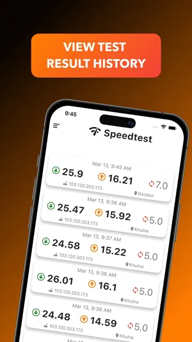Fast Internet Speed Test Now Ekran Görüntüleri