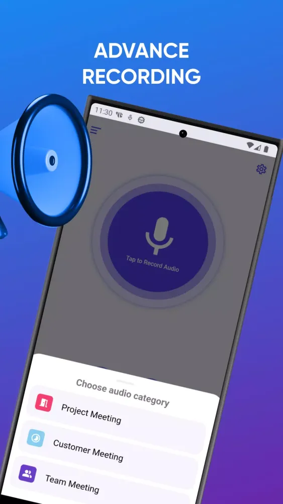 RecVoice:Audio Editor Recorder स्क्रीनशॉट