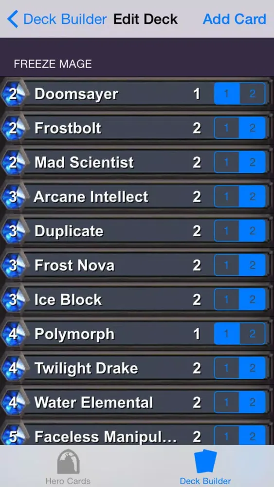 HS Companion - Companion to Hearthstone Screenshots