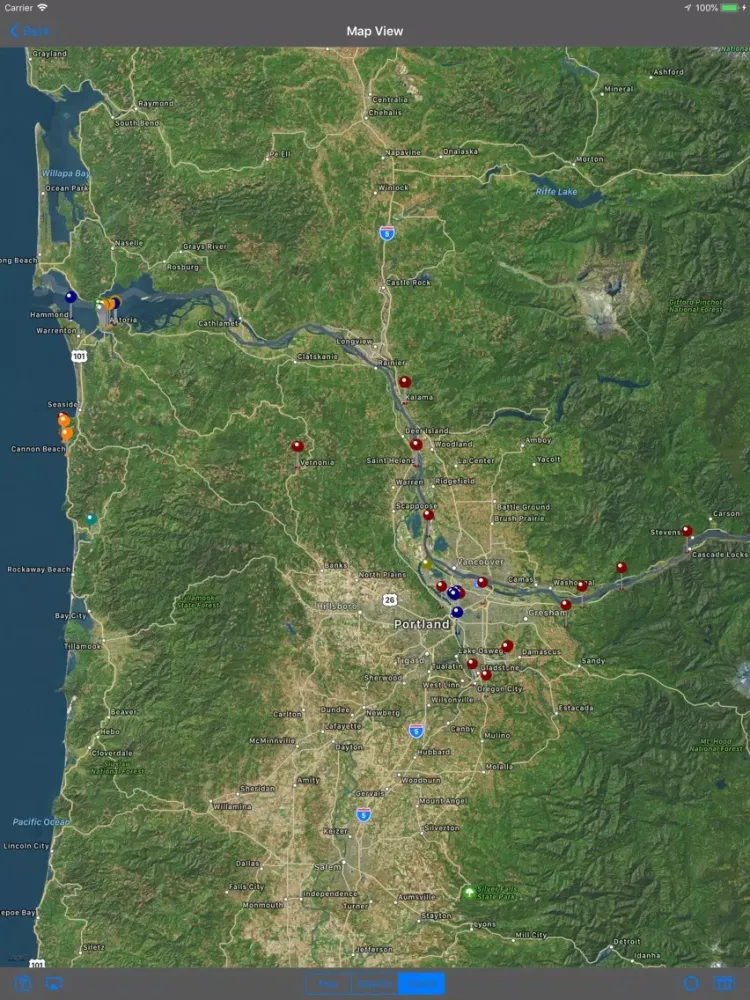 Movie Tours: Portland Oregon iPad  스크린샷