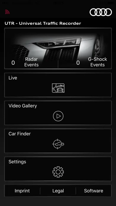 Tangkapan layar Universal Traffic Recorder