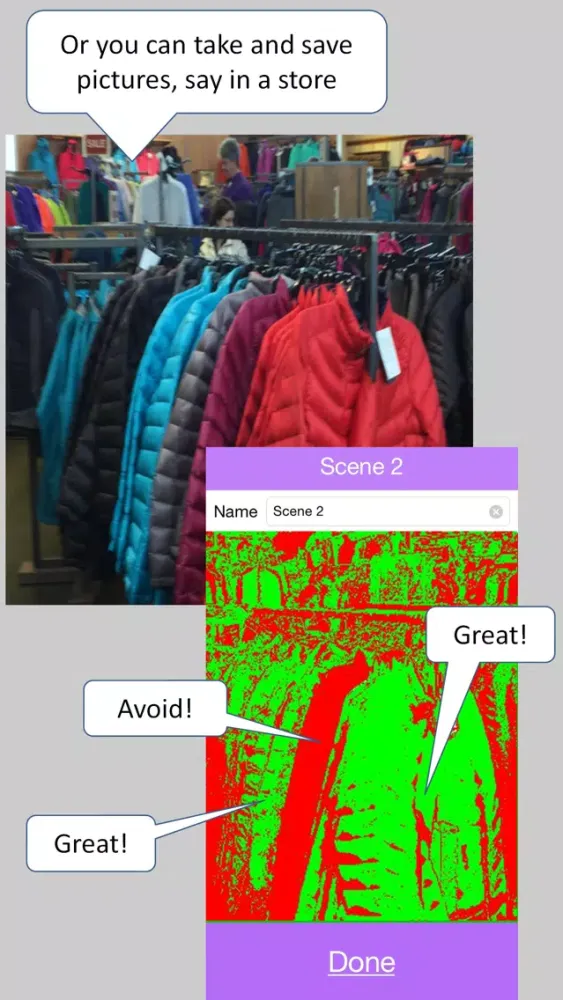 Capturas de pantalla de All Eyes On Hue – Portable, Personalized Seasonal Color Match Genius