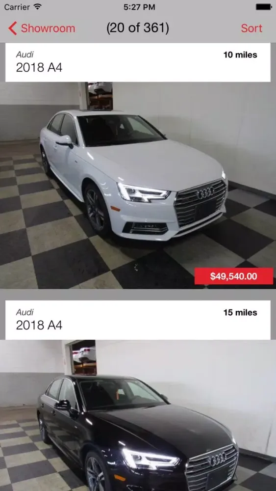 Audi Brooklyn DealerApp Ekran Görüntüleri