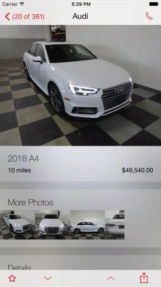 Audi Brooklyn DealerApp Ekran Görüntüleri
