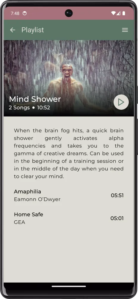 Audicin: Relax & Focus Audio Screenshots