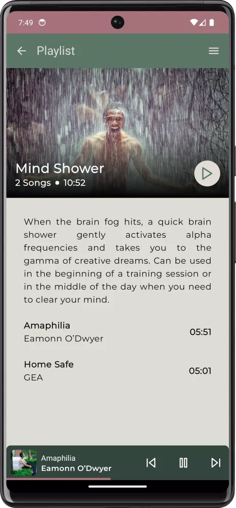 Audicin: Relax & Focus Audio Screenshots