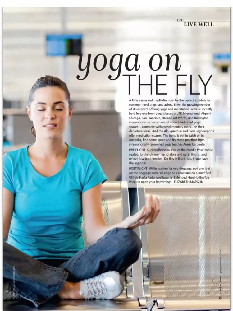 Australian Yoga Journal iPad  سکرین شاٹس