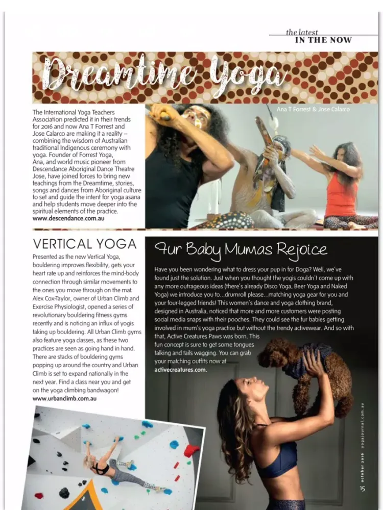 Australian Yoga Journal iPad  سکرین شاٹس