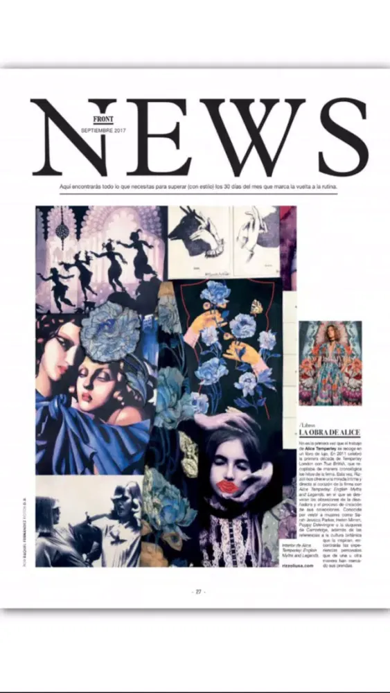 Capturas de pantalla de L'Officiel España