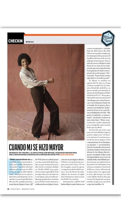 Screenshot di Esquire España