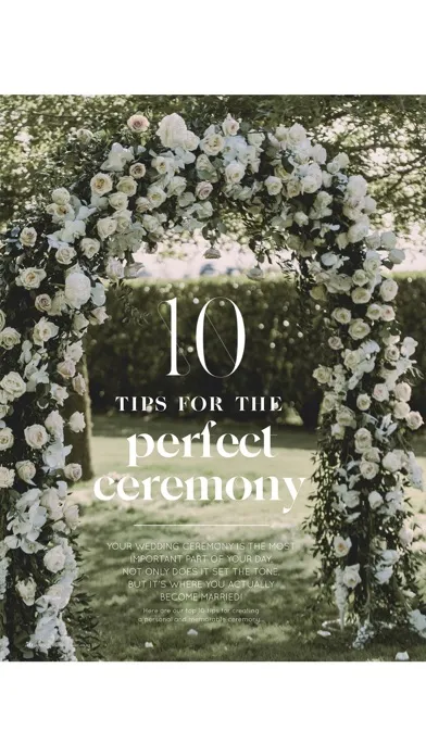 Скриншоты Bride and Groom magazine