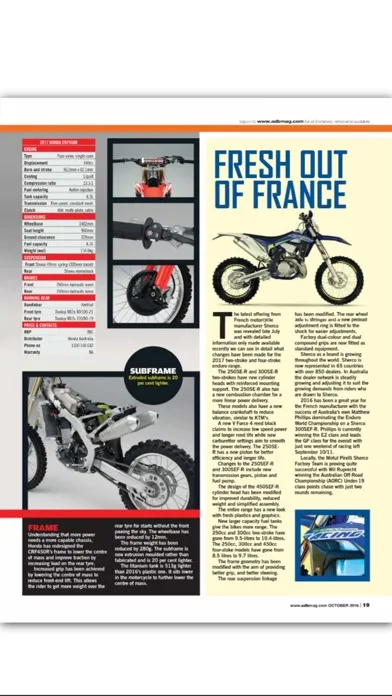 Tangkapan skrin Australasian Dirt Bike