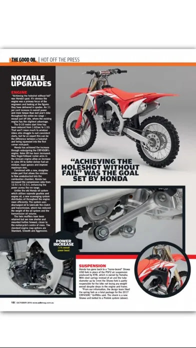 Tangkapan skrin Australasian Dirt Bike