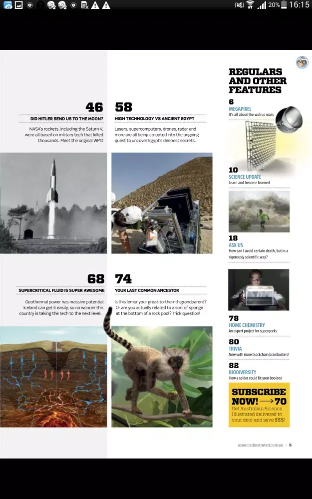 Science Illustrated Screenshots