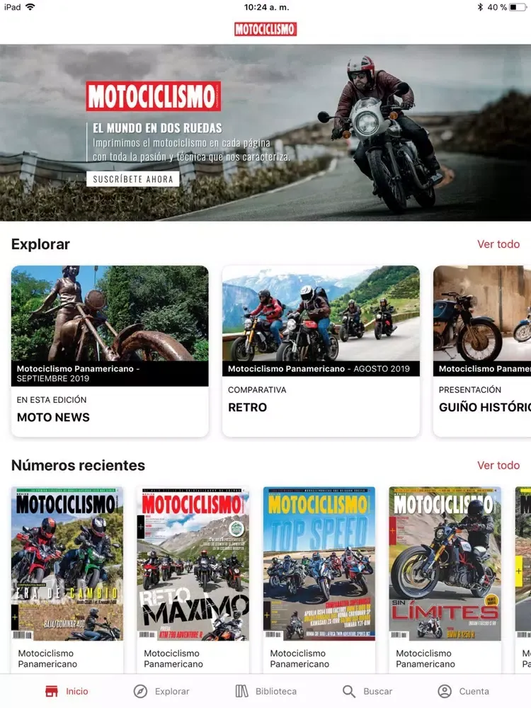 Скриншоты Motociclismo Panamericano iPad 