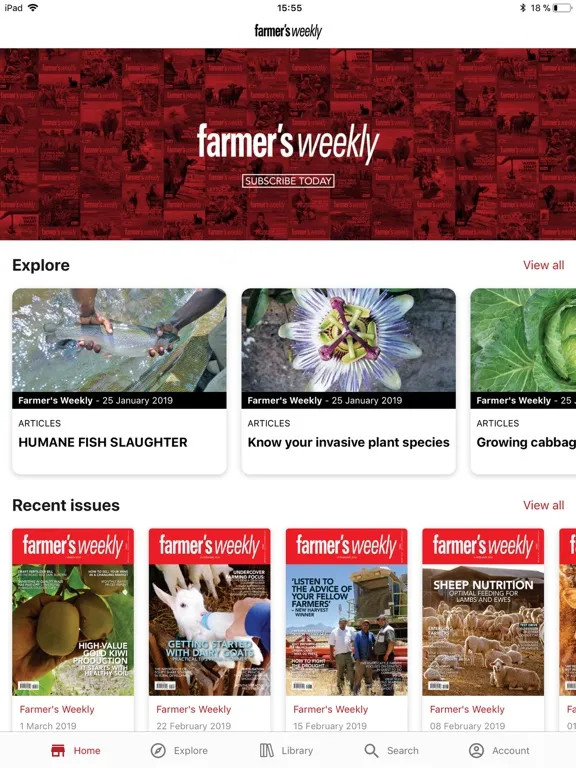 Farmer's Weekly South Africa iPad 應用截圖