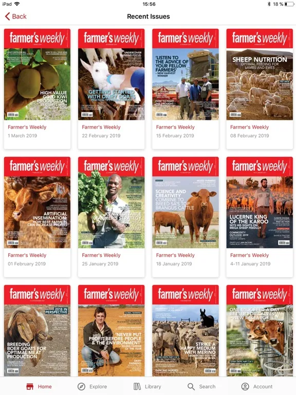 Farmer's Weekly South Africa iPad 應用截圖