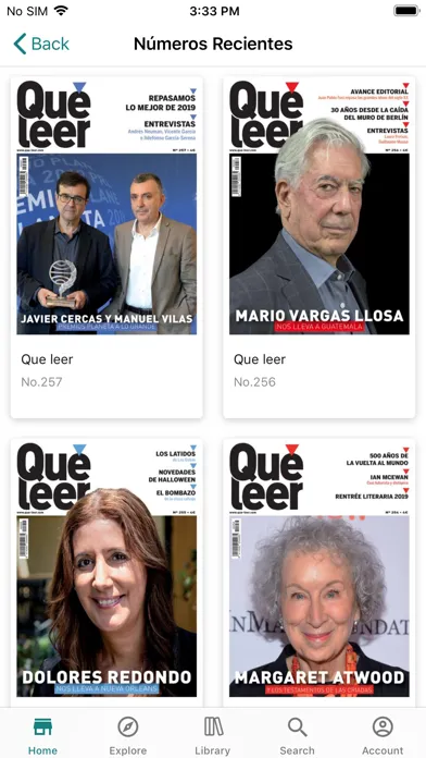 Tangkapan skrin Que leer