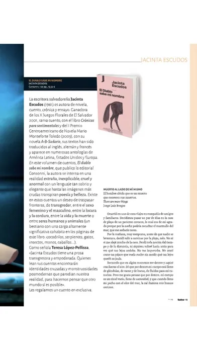 Tangkapan skrin Que leer