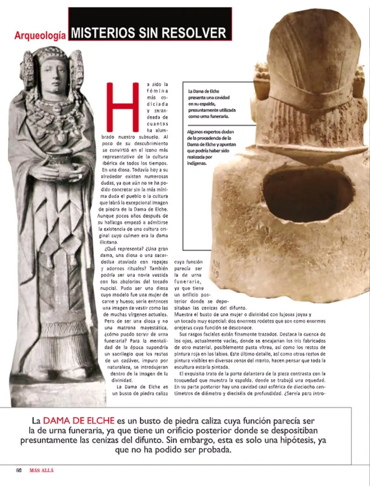 Capturas de pantalla de Revista Más Allá
