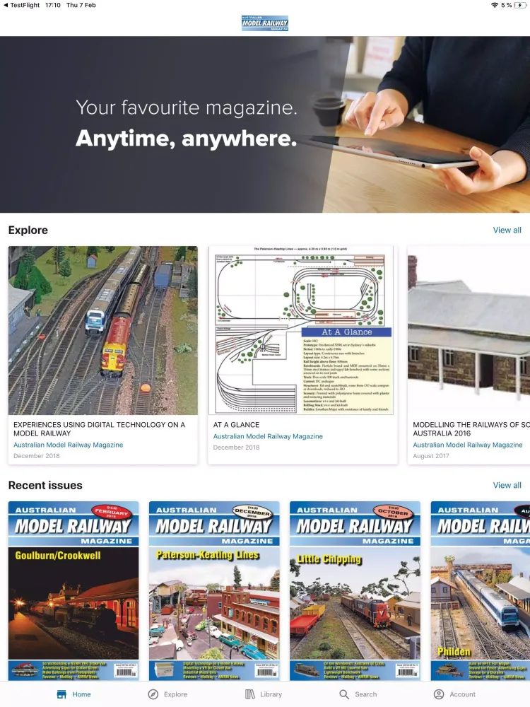Australian Model Railway Mag Screenshots