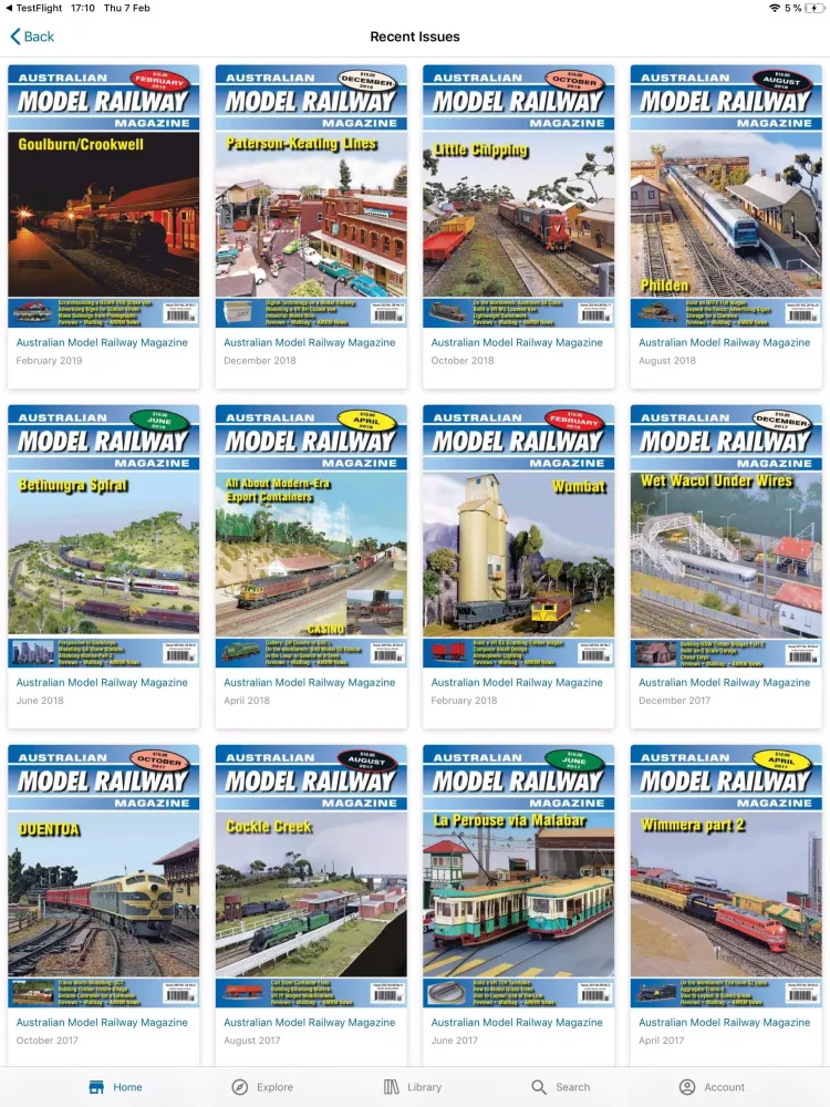 Australian Model Railway Mag Screenshots