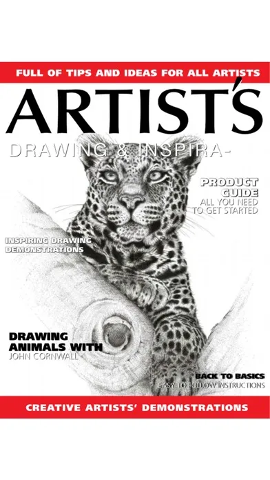 Capturas de tela do Artists Drawing & Inspiration