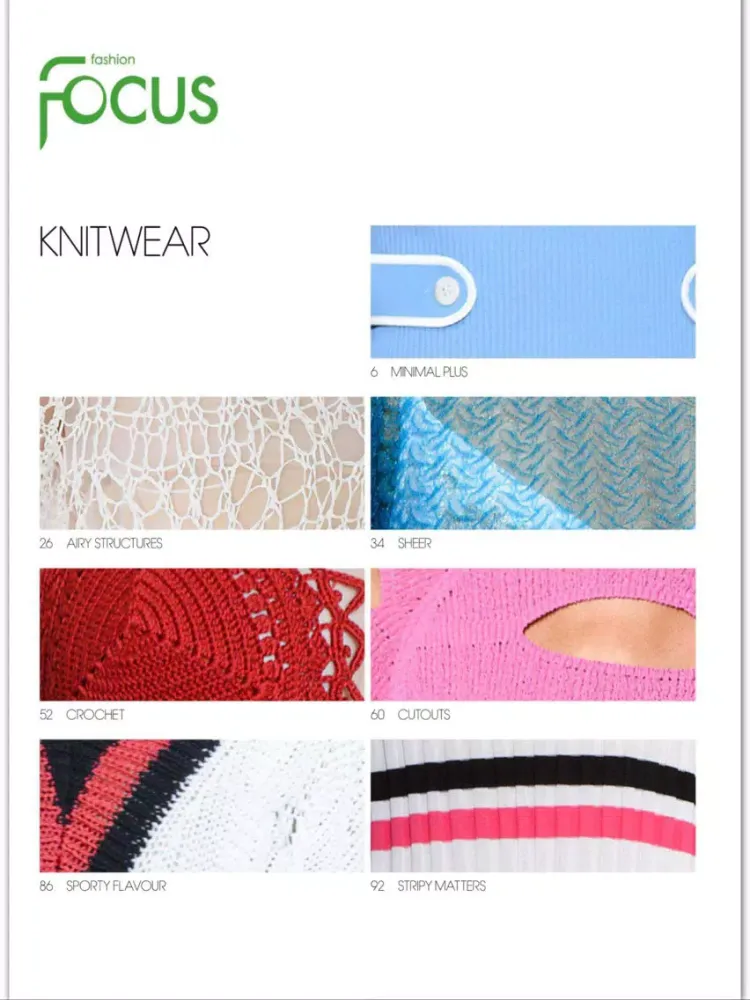 Capturas de tela do Fashion Focus Woman Knitwear iPad 