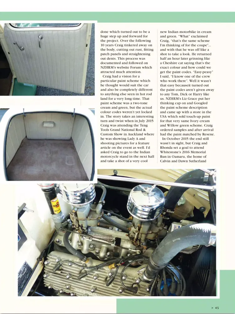 Tangkapan layar NZ Hot Rod