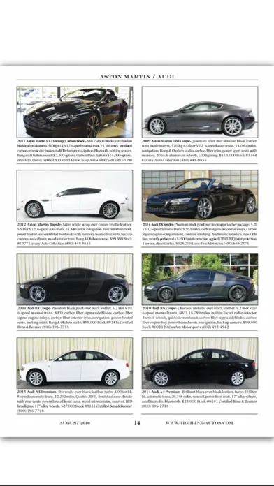 Highline Autos Magazine Screenshots
