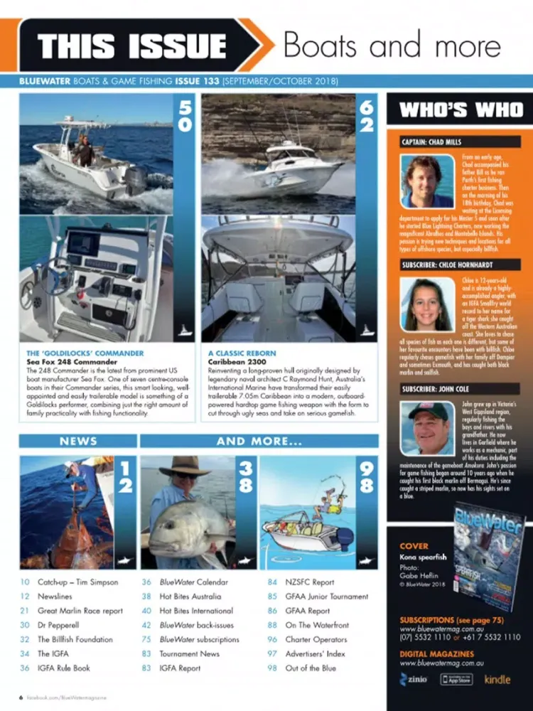 Screenshot di BlueWater Boats and Sportsfish iPad 