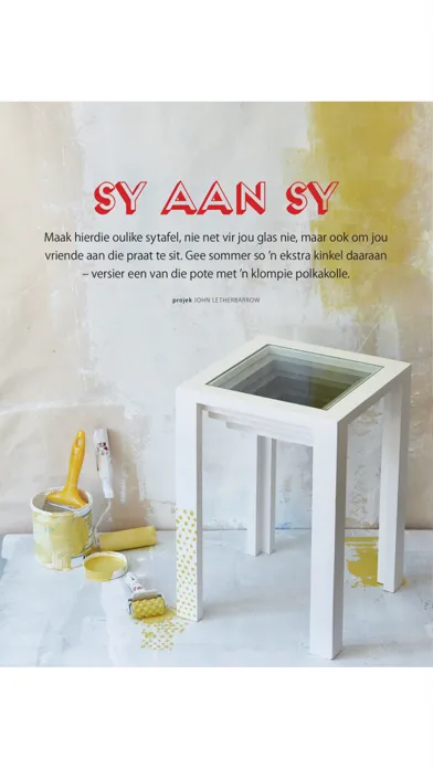 Idees tydskrif Ekran Görüntüleri