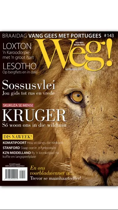 Weg!-tydskrif Screenshots