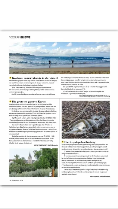 Weg!-tydskrif Screenshots