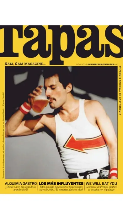 TAPAS Magazine Screenshots