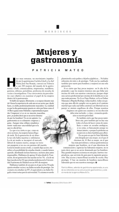 TAPAS Magazine Screenshots