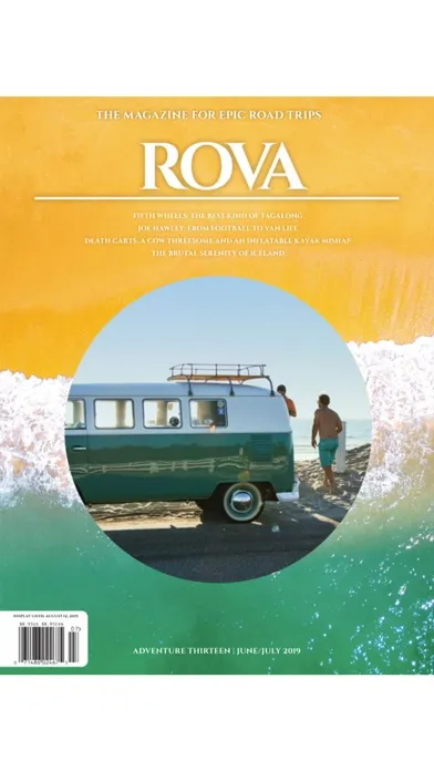 Zrzuty ekranu ROVA Magazine