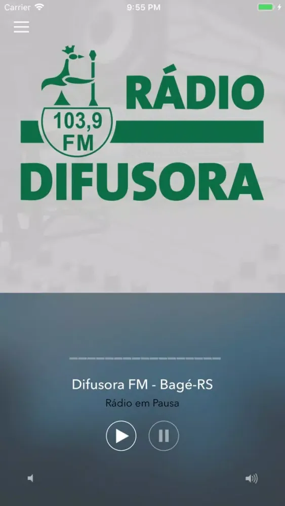 Difusora FM - Bagé-RS سکرین شاٹس