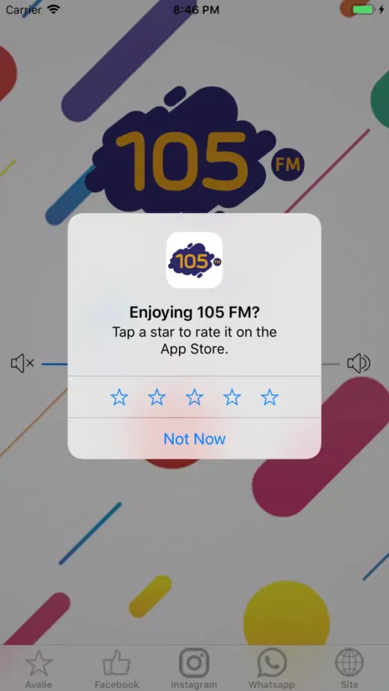 Скриншоты 105 FM - Paraíso do Tocantins