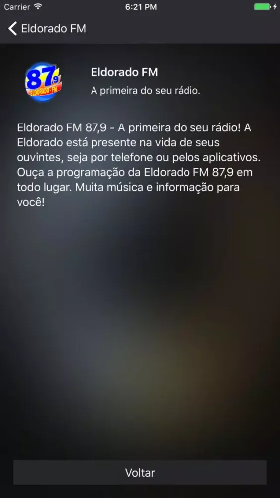 Eldorado FM - Minas Gerais应用截图
