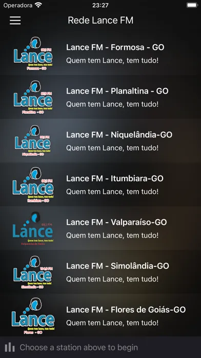 Ảnh chụp màn hình của Lance FM