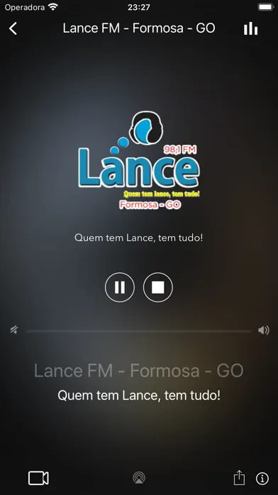 Ảnh chụp màn hình của Lance FM