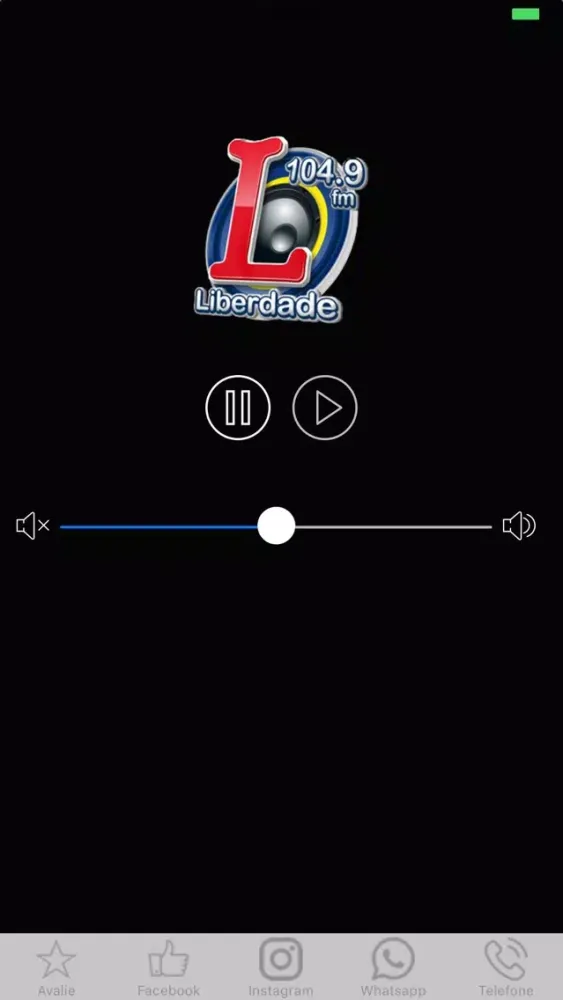 Zrzuty ekranu Liberdade FM - Caiapônia-GO