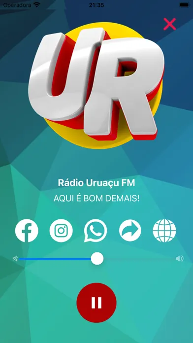 Screenshot di Uruaçu FM
