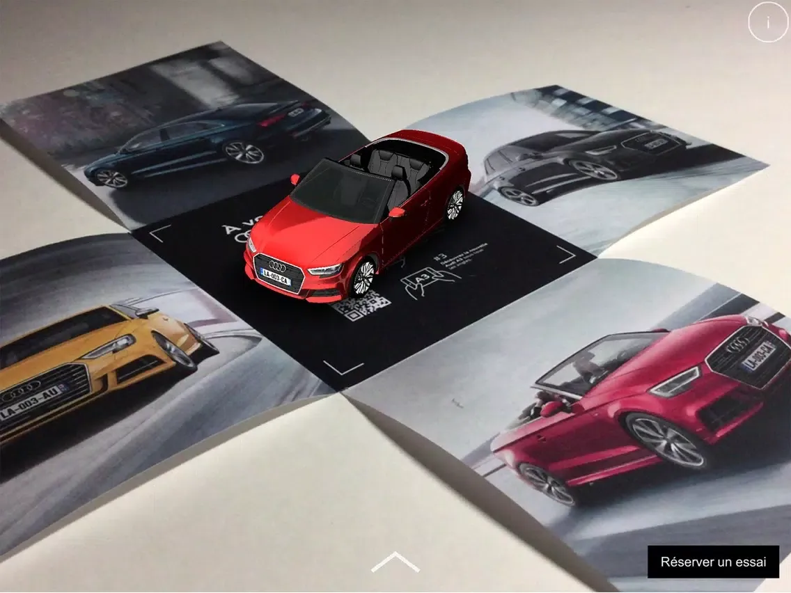 Скриншоты Audi A3 iPad 