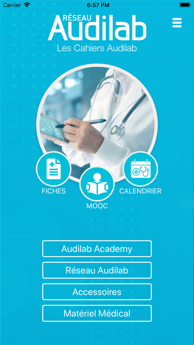 Ảnh chụp màn hình của Audilab Cahier