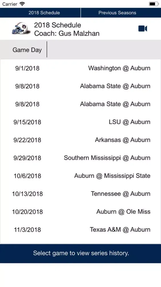 Auburn Football 1902-2018应用截图