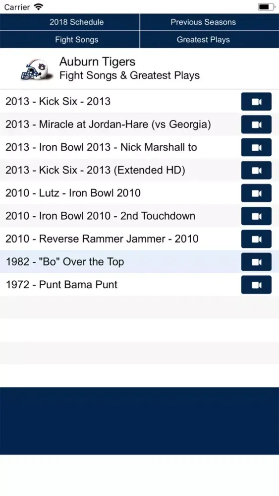 Auburn Football 1902-2018应用截图