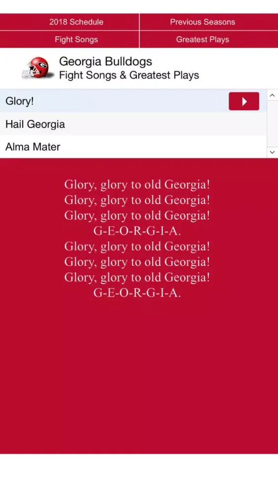 تصاویر Georgia Football 1902-2018